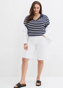 Bermudy s nezačištěným okrajem, bonprix