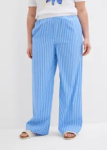 Palazzo kalhoty z popelínu, bonprix