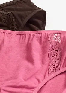 Maxikalhotky (4 ks v balení), s organickou bavlnou, bonprix