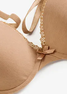 Vyztužená podprsenka s kosticemi, s organickou bavlnou, bonprix