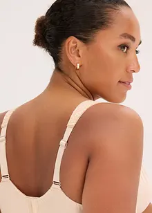 Hladká podprsenka s kosticemi, s bavlnou (2 ks v balení), bonprix