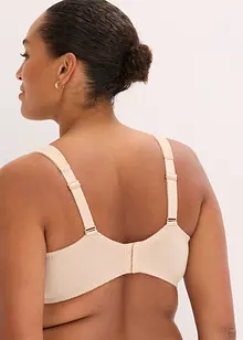 Hladká podprsenka s kosticemi, s bavlnou (2 ks v balení), bonprix