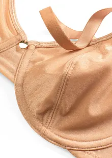 Podprsenka s kosticemi, z třpytivého materiálu, bonprix