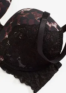 Push-up podprsenka s jemnou krajkou, bonprix