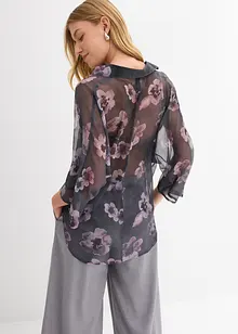 Oversize halenka ze vzdušného šifonu, bonprix