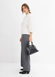 Oversize mikina z čisté bavlny, bonprix