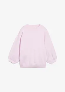 Oversize mikina z čisté bavlny, bonprix
