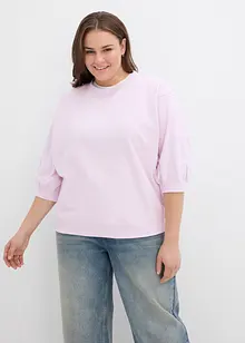 Oversize mikina z čisté bavlny, bonprix