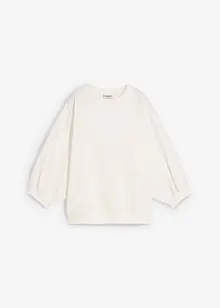 Oversize mikina z čisté bavlny, bonprix