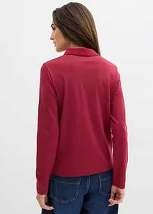 Triko polo z těžké organické bavlny, bonprix