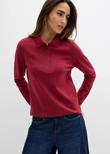 Triko polo z těžké organické bavlny, bonprix