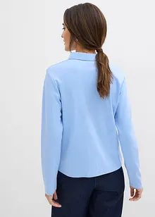 Triko polo z těžké organické bavlny, bonprix