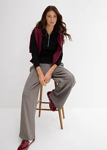 Žebrované triko z měkké viskózové směsi, bonprix