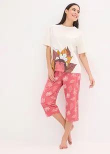 Capri pyžamo z čisté organické bavlny, bonprix