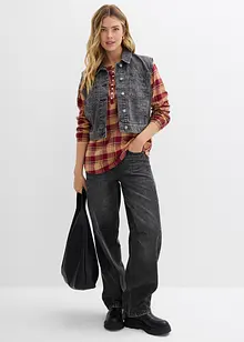 Tuniková halenka z flanelu, bonprix