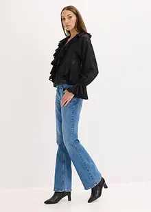 Mírně transparentní šifónová halenka, bonprix