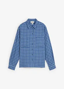 Kostkovaná halenka z čisté bavlny, bonprix