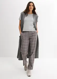 Kostkované chino kalhoty, bonprix