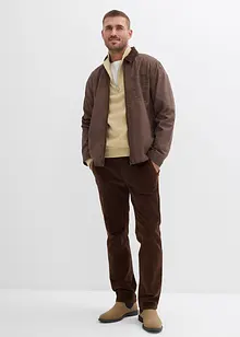 Mikina s límečkem na zip, z čisté organické bavlny, bonprix