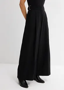 Kalhoty s postranními přezkami, z viskózové směsi, bonprix