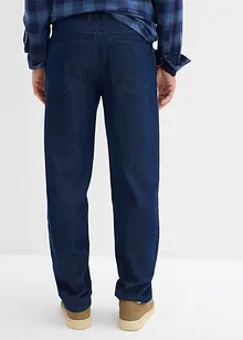 Džíny Loose Fit se sklady v pase, Straight, bonprix