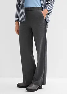 Kalhoty Marlene s vlněným vzhledem, bonprix