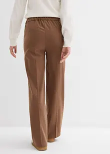 Kalhoty Marlene s vlněným vzhledem, bonprix