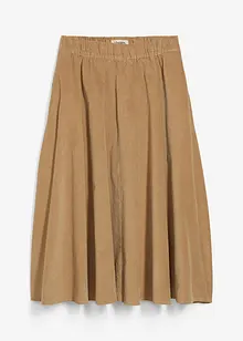 Manšestrová sukně ze směsi s bavlnou, bonprix