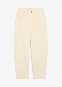 Manšestrové kalhoty se střihem Barrel, bonprix