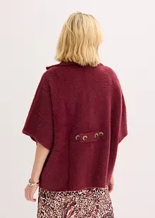 Pletený kabátek z peříčkové příze, bonprix