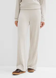 Palazzo kalhoty se vzhledem pleteniny, bonprix