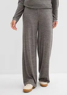 Palazzo kalhoty se vzhledem pleteniny, bonprix