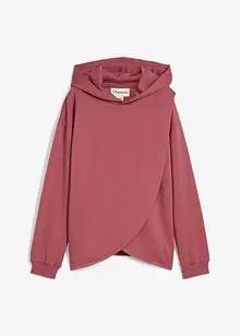 Mikina s kapucí z měkké viskózové směsi, bonprix