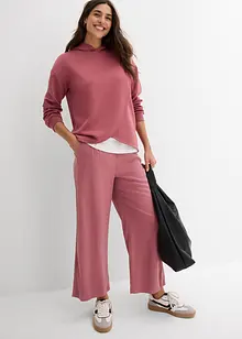 Mikina s kapucí z měkké viskózové směsi, bonprix