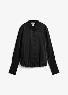 Saténová halenka z viskózové směsi, bonprix