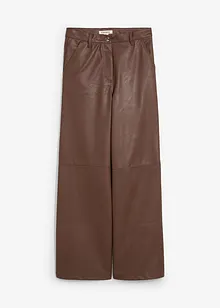 Kalhoty z umělé kůže, bonprix