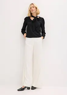 Strukturované triko s odnímatelnou vázačkou, bonprix