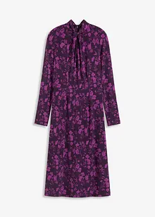 Midi šaty se stojáčkem, bonprix