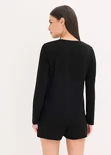 Lehké krátké pyžamo z měkkého materiálu, bonprix