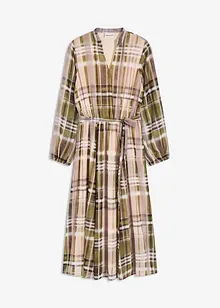 Šifónové šaty s vázačkou, bonprix