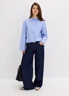 Košilová halenka z čisté bavlny, bonprix