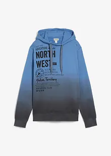 Mikina s kapucí z čisté bavlny, bonprix