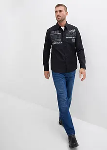 Košile z čisté bavlny, dlouhý rukáv, bonprix