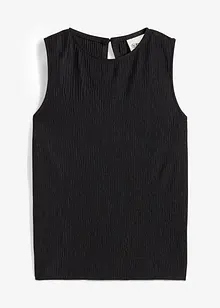 Top ze strukturovaného materiálu se zmačkanou úpravou, bonprix