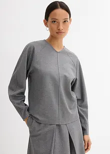 Tričko s dlouhým rukávem z pohodlného Punto di Roma, bonprix