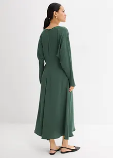 Nařasené midi šaty, bonprix