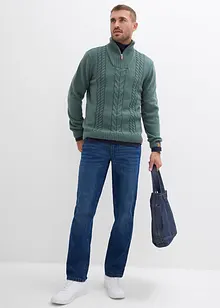 Strečové džíny Relaxed Fit, Straight, bonprix