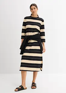 Úpletové šaty z čisté bavlny, bonprix