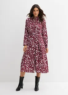 Košilové šaty ze splývavé viskózy, bonprix