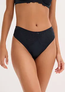 Maxikalhotky tanga s lesklým materiálem (2 ks v balení), bonprix